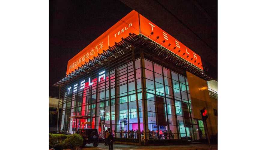 Tesla Opens New Store And Service Center In Shanghai