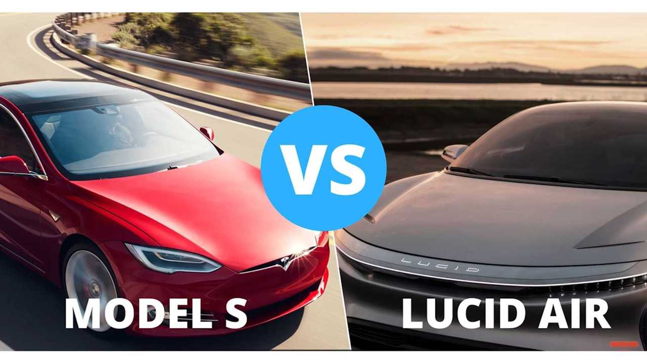 Compared Tesla Model S Versus Lucid Air Video