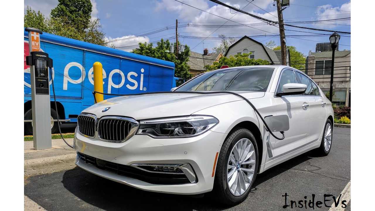 The BMW 530e was recently reviewed by InsideEVs/Tom Moloughney - read that report <a href=