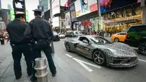 C8 Corvette Announcement New York