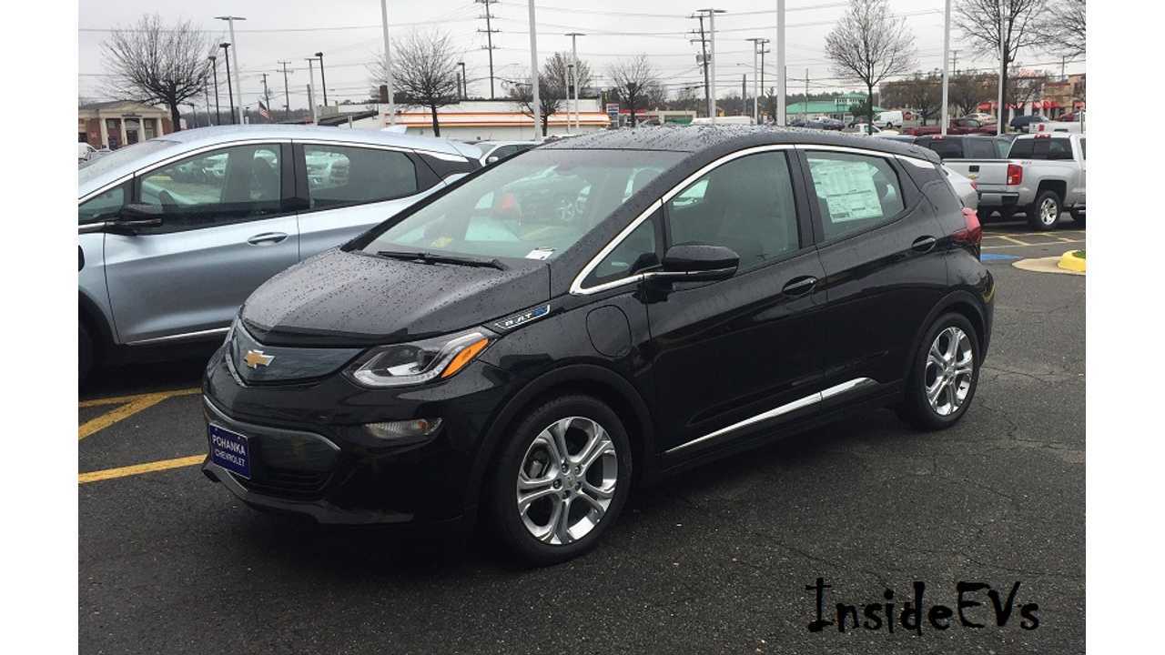 Best selling plug-in on dealer lots in the US? The Chevrolet Bolt EV - topping the charts for the first time ever!