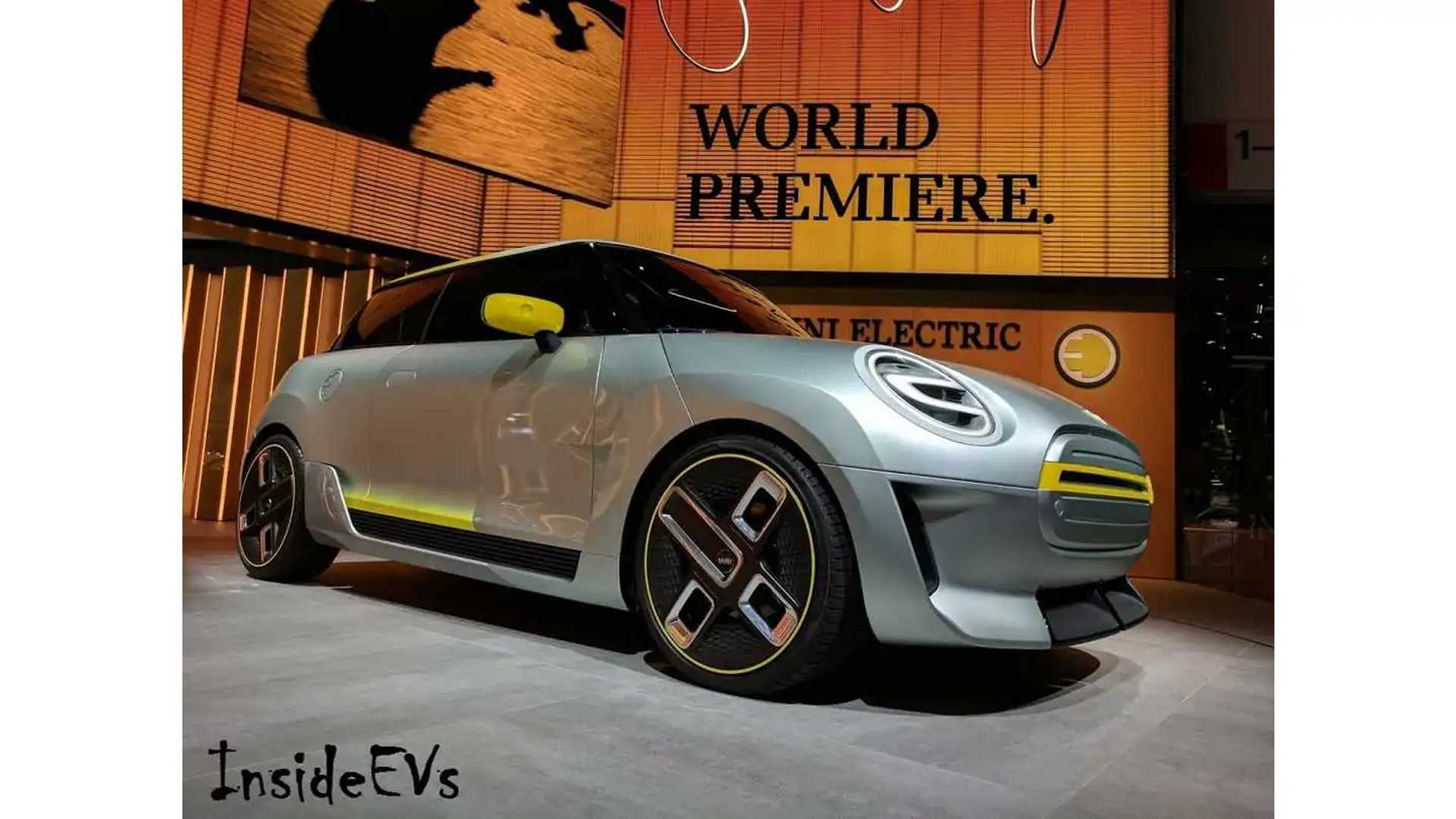 World Debut: Mini Electric Concept Live At Frankfurt Motor Show