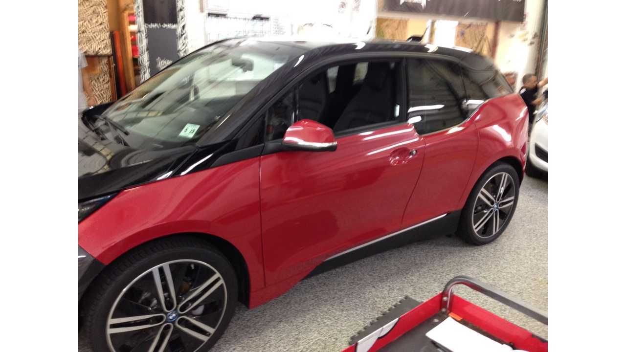 Custom Wrap In Progress