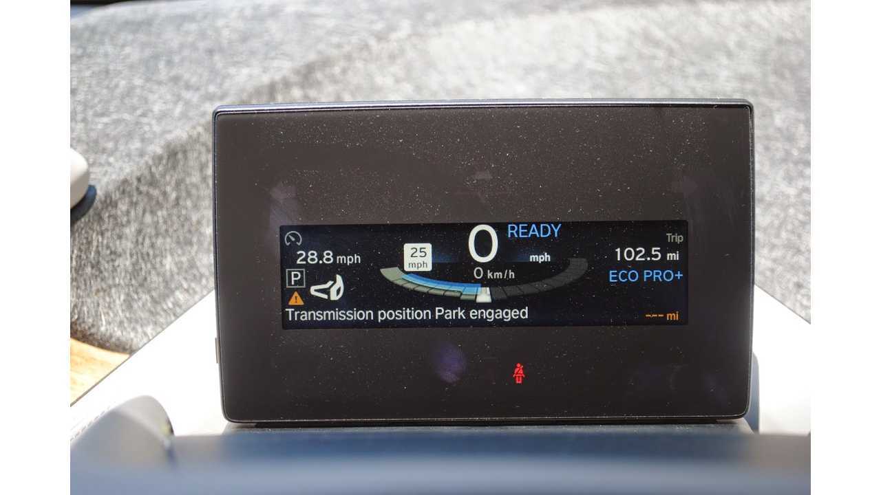 BMW i3 Readout