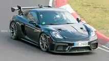 2022 Porsche 718 Cayman GT4 RS Spionagefoto