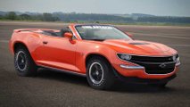 Retro-Modern Chevrolet Camaro Render