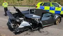 Crash Lamborghini Huracan Performante Spyder
