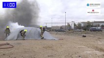 Bridgehill Creates Giant Fire Blanket That Cuts Battery Reignition In EV Blazes