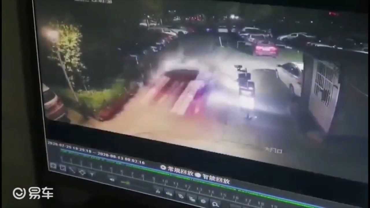 Video Shows Tesla Model 3 Breaking Into Parking Lot In China: SUA Case?