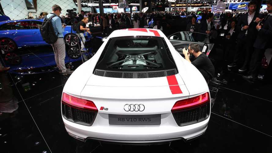 Audi R8 V10 RWS live images
