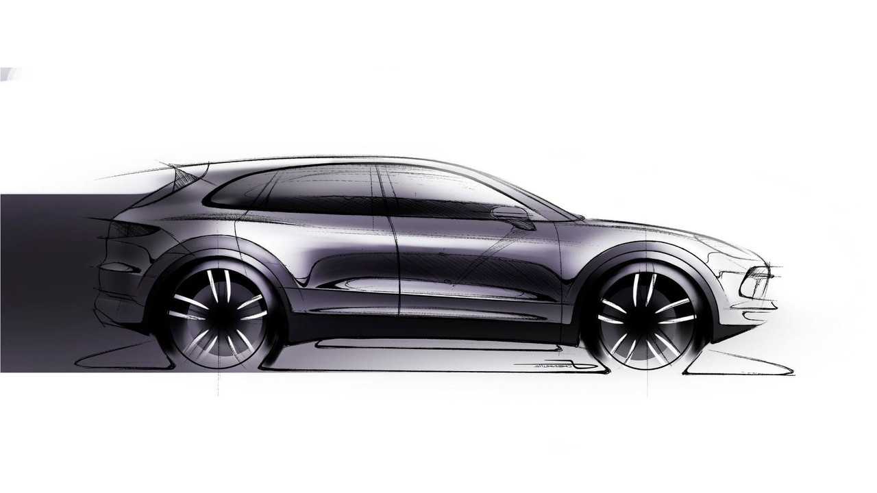 Porsche Cayenne Rendering