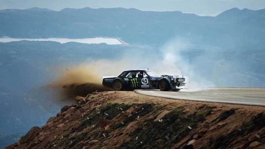 Ken Block Pikes Peak Corner