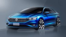 2018 Volkswagen Jetta skeçleri