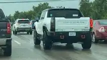GMC Hummer EV On Public Road Near Detroit