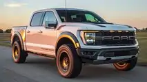 2021 Ford F-150 Raptor Hennessey VelociRaptor 600 Three Quarters On Road