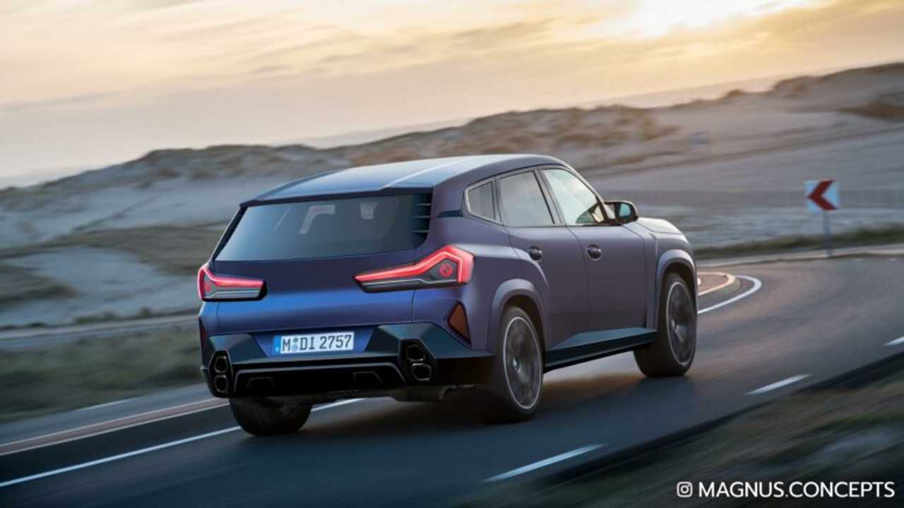 BMW XM renderkép