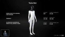 La presentazione del Tesla Bot