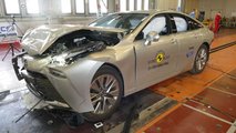 Toyota Mirai, i crash test di EuroNCAP