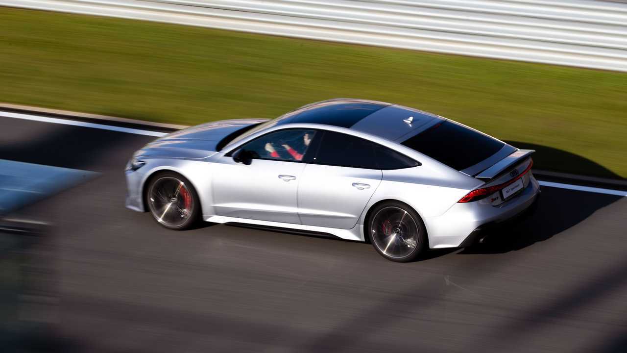 Audi RS 7 Sportback на треке Moscow Raceway