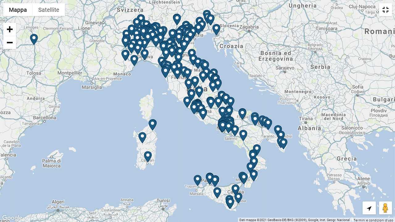 DR, la mappa delle concessionarie