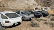 Porsche 928 abandoned