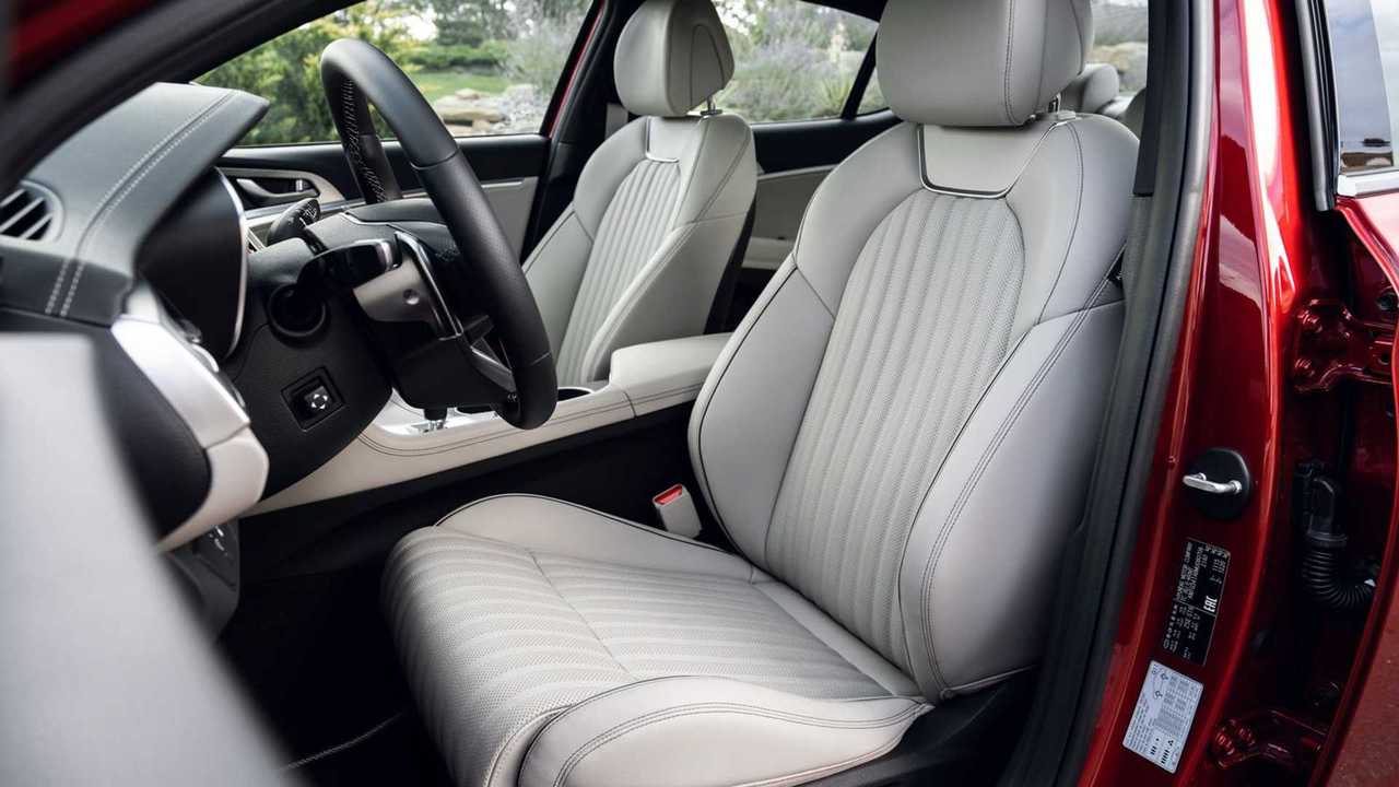 Genesis G70, сиденье водителя