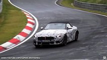 2018 BMW Z4 screenshot from spy video