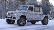2018 Mercedes G-Class 4x4 pickup spy photo