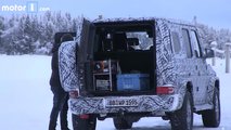 2018 Mercedes G Sınıfı kış testinde görüntülendi