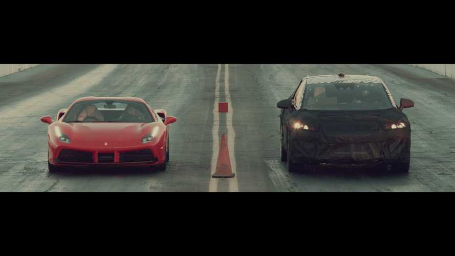 Faraday Future drag yarışı teaser