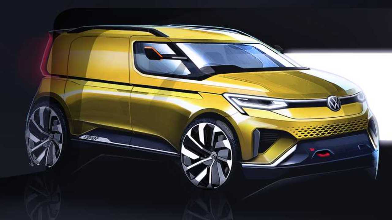 Volkswagen Caddy 5, first drafts