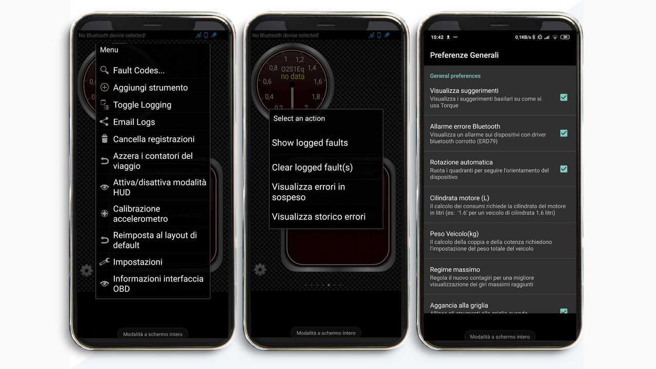 Torque, l’app per individuare gli errori e leggere i dati dell’auto