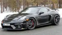 Porsche 718 Cayman GT4 RS, fotos espía.