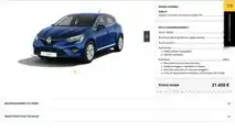 Renault Clio, Come Configurarla