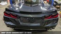 Chevy Corvette C8 Wing Comparison