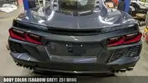 Chevy Corvette C8 Wing Comparison