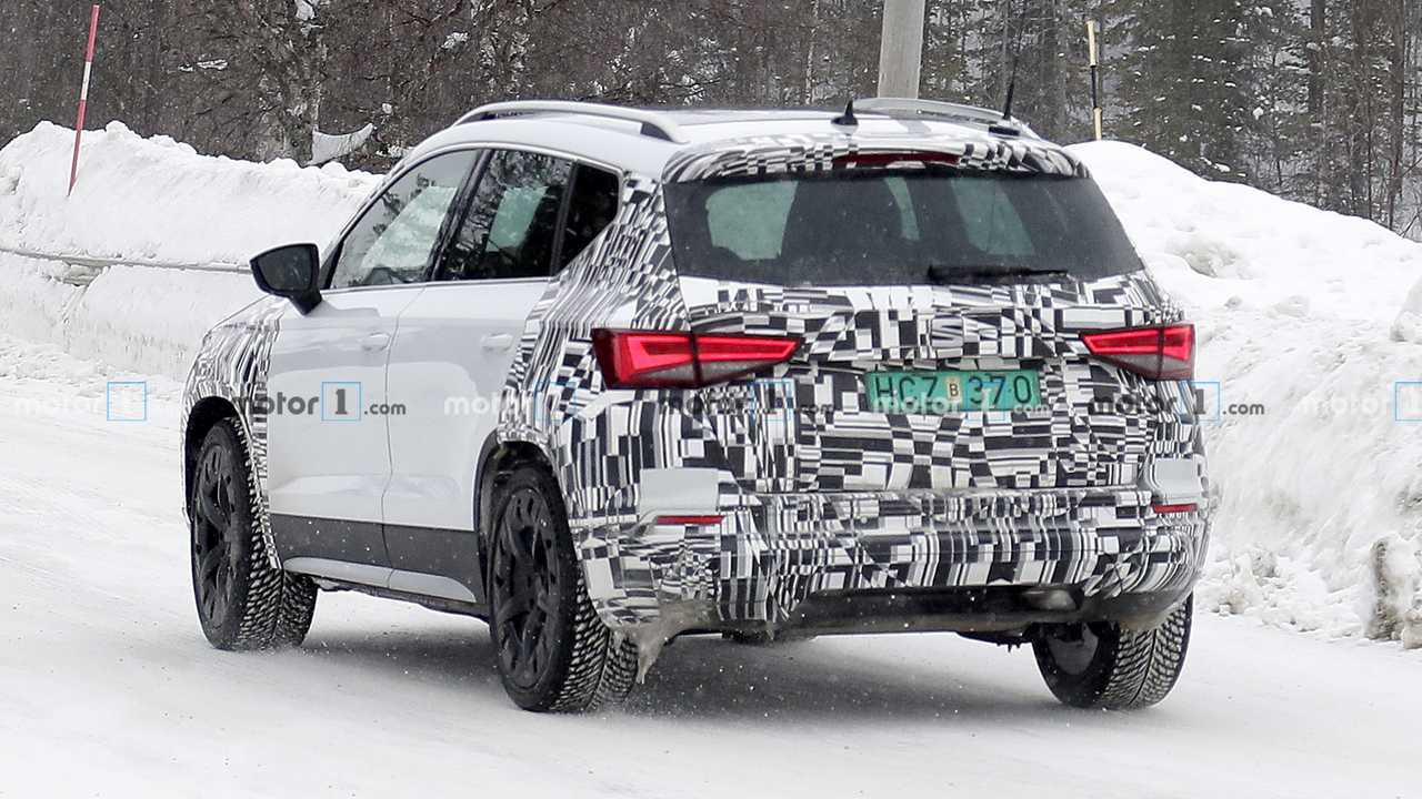 Photo espion SEAT Ateca restylé