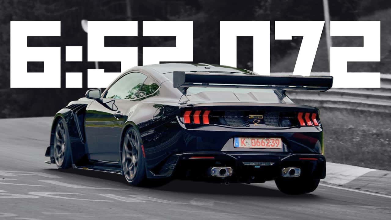 Mustang GTD Sets Another Nurburgring record lead