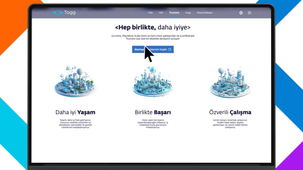 Togg Startup Çağrısı