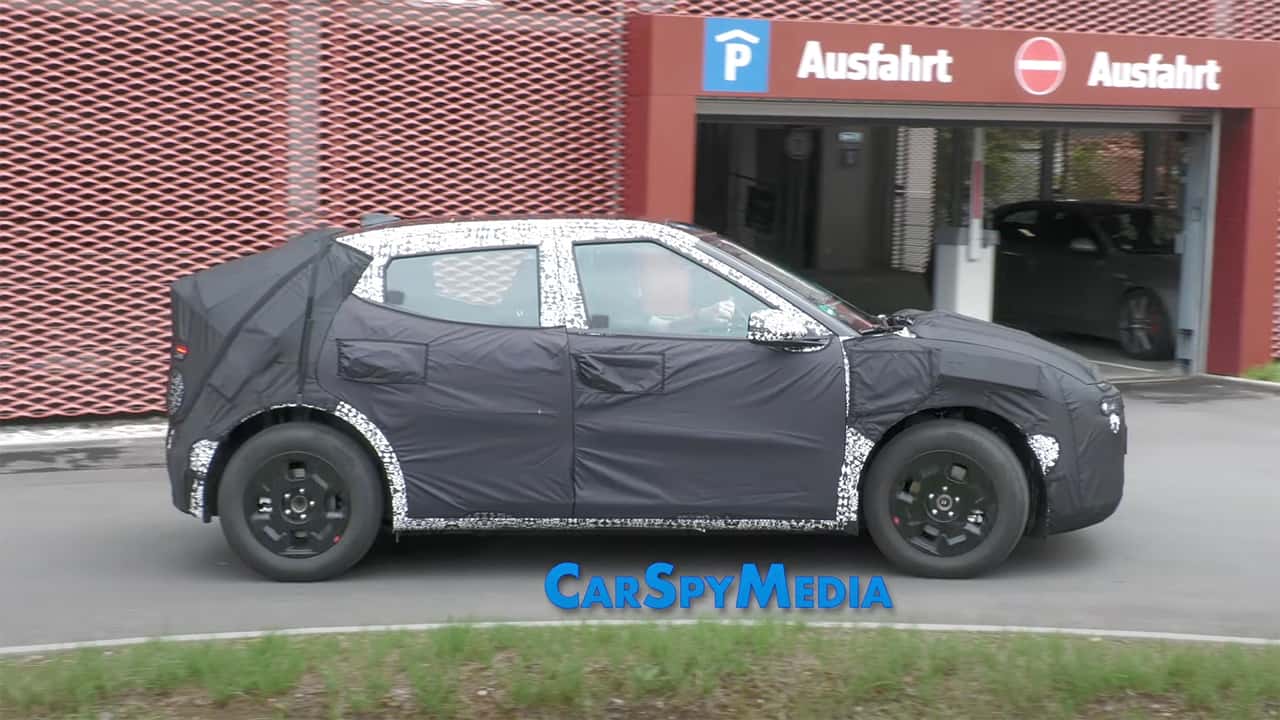 Hyundai Ioniq 2, il prototipo in Germania