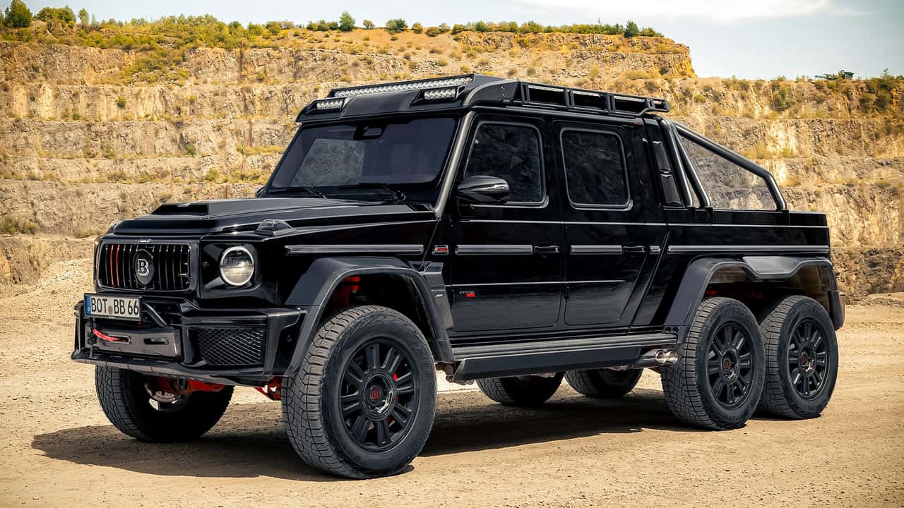 Brabus XLP 800 6x6 Adventure: Gigant auf sechs Rädern