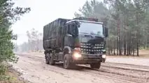 Mercedes-Benz Arocs 6x6 in Flecktarn