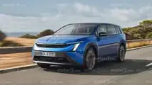 Skoda Space (2026), das Motor1.com-Render