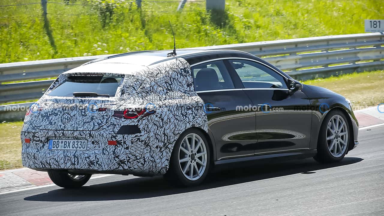 Mercedes CLA Shooting Brake (2026) Erlkönigfotos