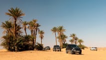 Land Rover Defender Rally, les essais au Maroc