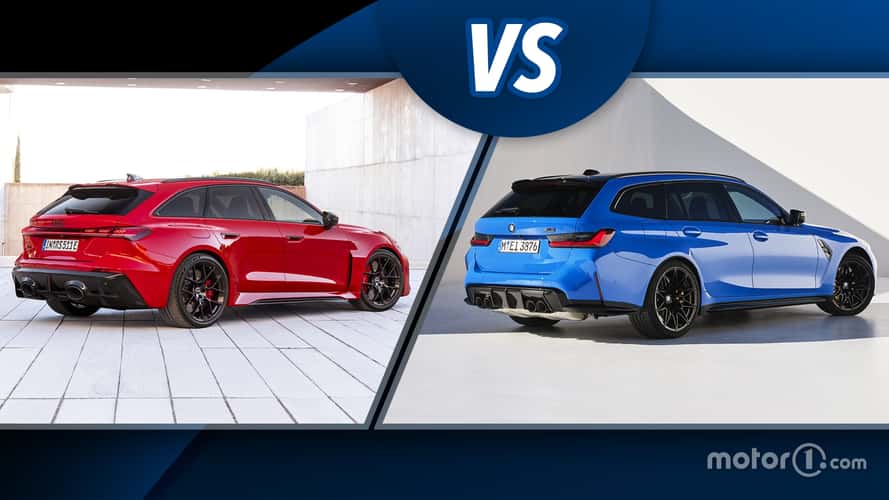 Audi RS 5 vs BMW M3, station wagon da pista a confronto