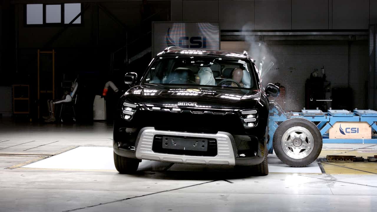 I crash test della smart #5