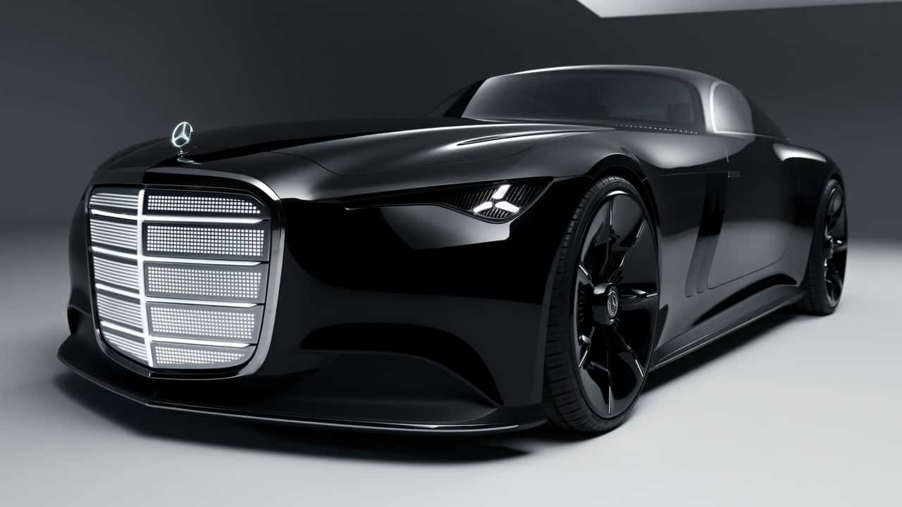 The Mercedes-Benz Vision Iconic Looks Like Batman’s New Ride