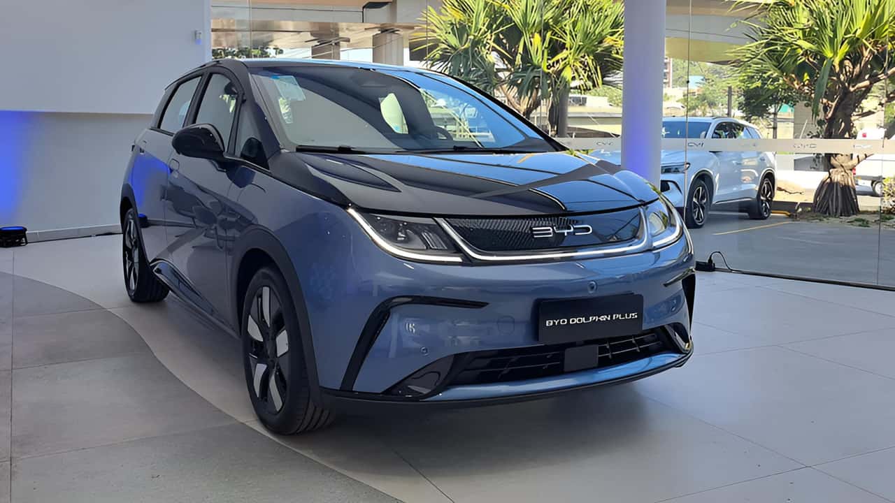 Concessionária de carros elétricos em SP