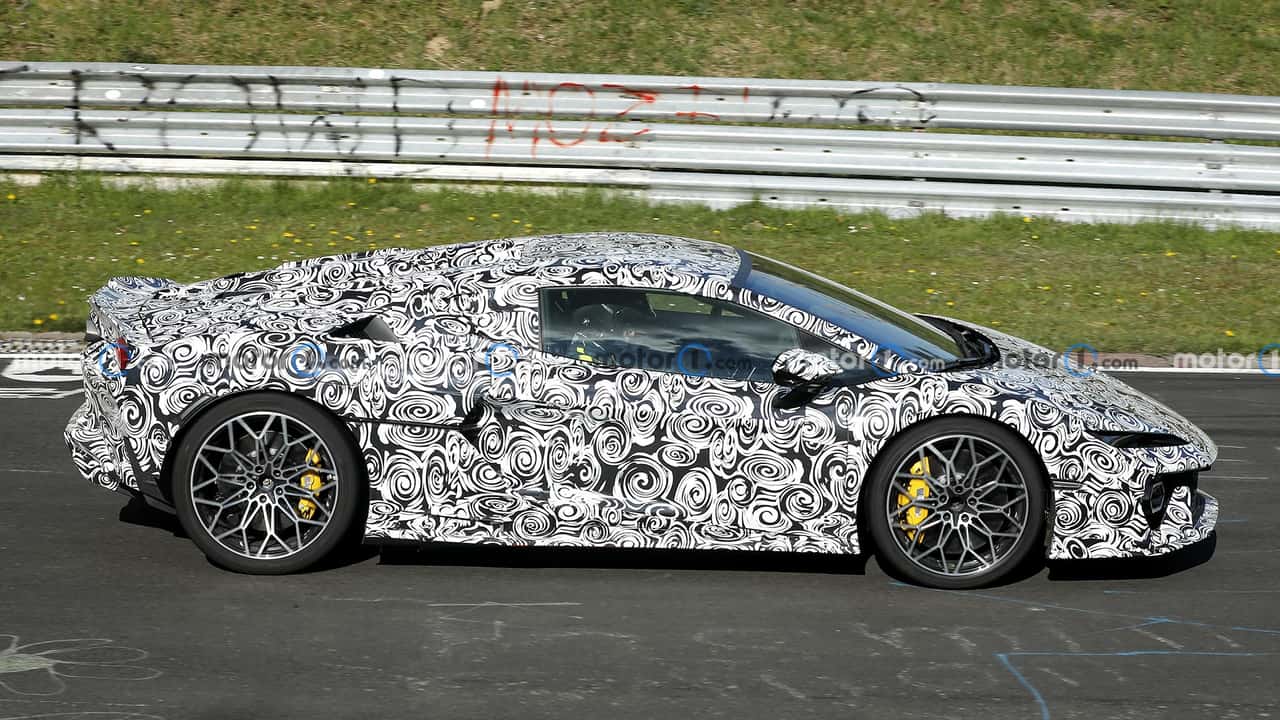 Lamborghini Temerario Spyder (2026) Erlkönig